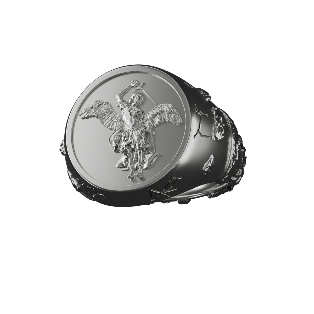 Michael The Triumphant — Signet Ring